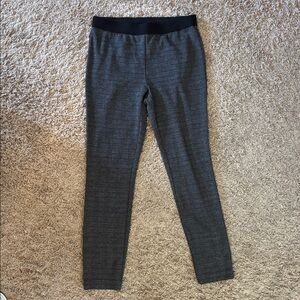 Talbots Elegant Black and Gray pants